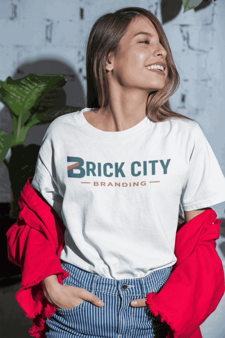 Brick City Branding Unisex T-Shirt Lifestyle Mockup
