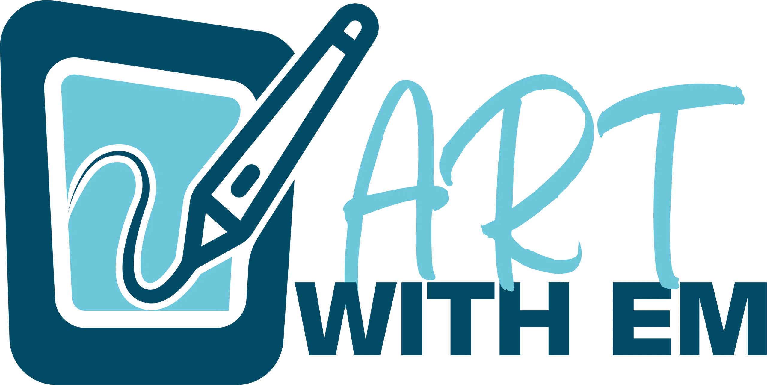 Art With Em Creative Studio and Education Logo
